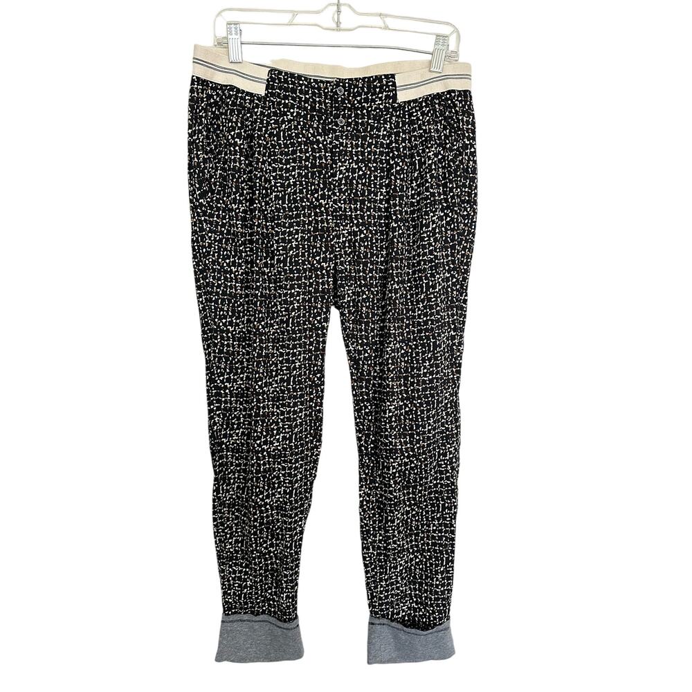 Anthropologie TINY Lounge Jogger Size Small Cheetah Allover Print 100% Cotton
